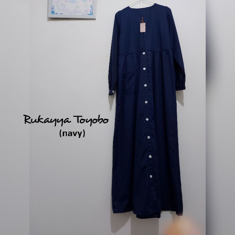 Gamis Rukayya toyobo lux | busui friendly| 1 kg = 3pcs