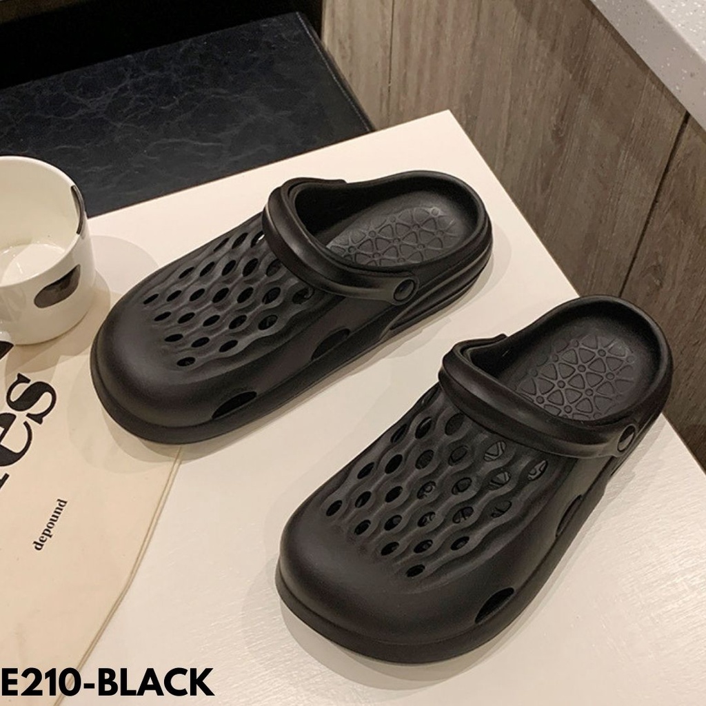 SANDAL WANITA PRIA DESIGN BREATHABLE ELEGANT BAGUS BAHAN RUBBER IMPORT E210