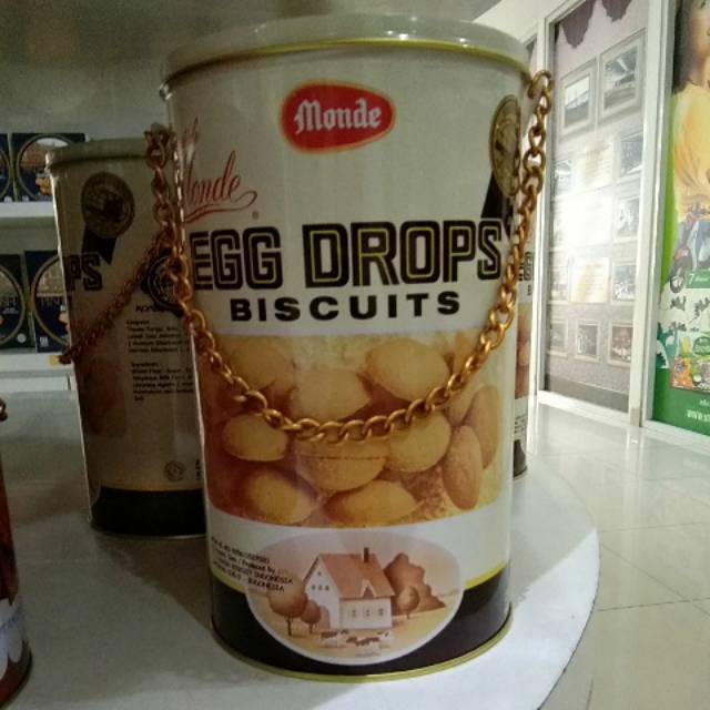 Monde Egg Drop Tin Rantai Shopee Indonesia