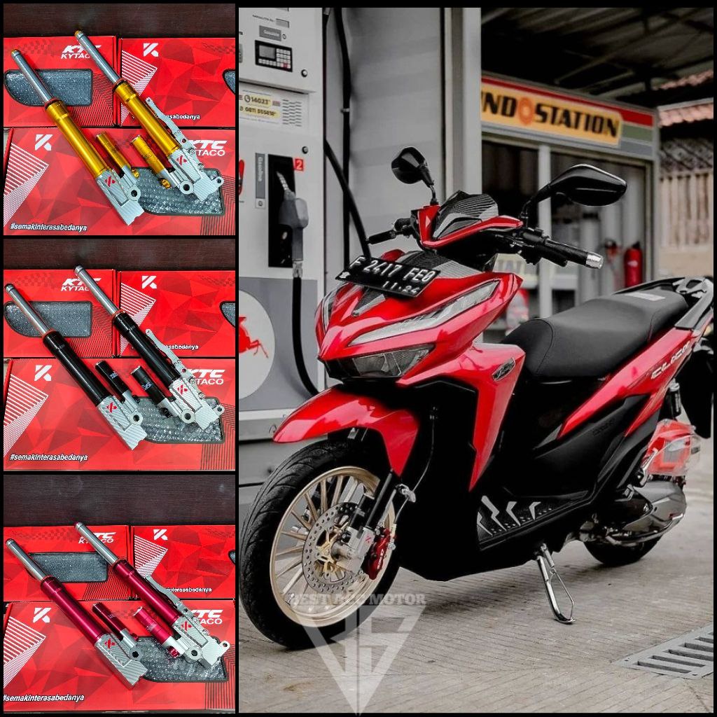 SHOCK DEPAN KTC KYTACO USD SFF-05 VARIO 110 125 150 160 CBS SCOOPY BEAT GENIO SHOCK USD KTC VARIO 12