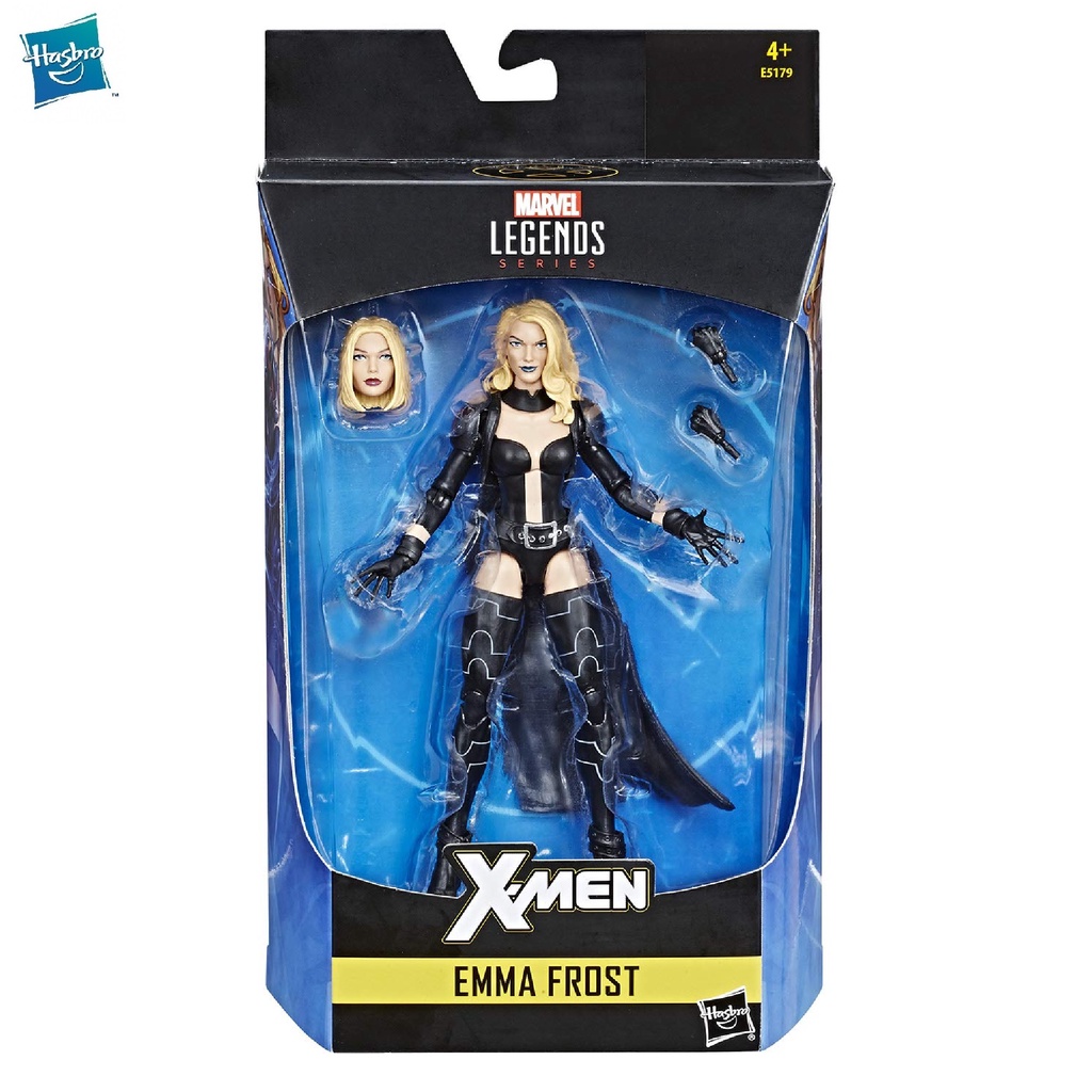 MARVEL Legends Series X-Men Wave Emma Frost Black Outfit Action Figure