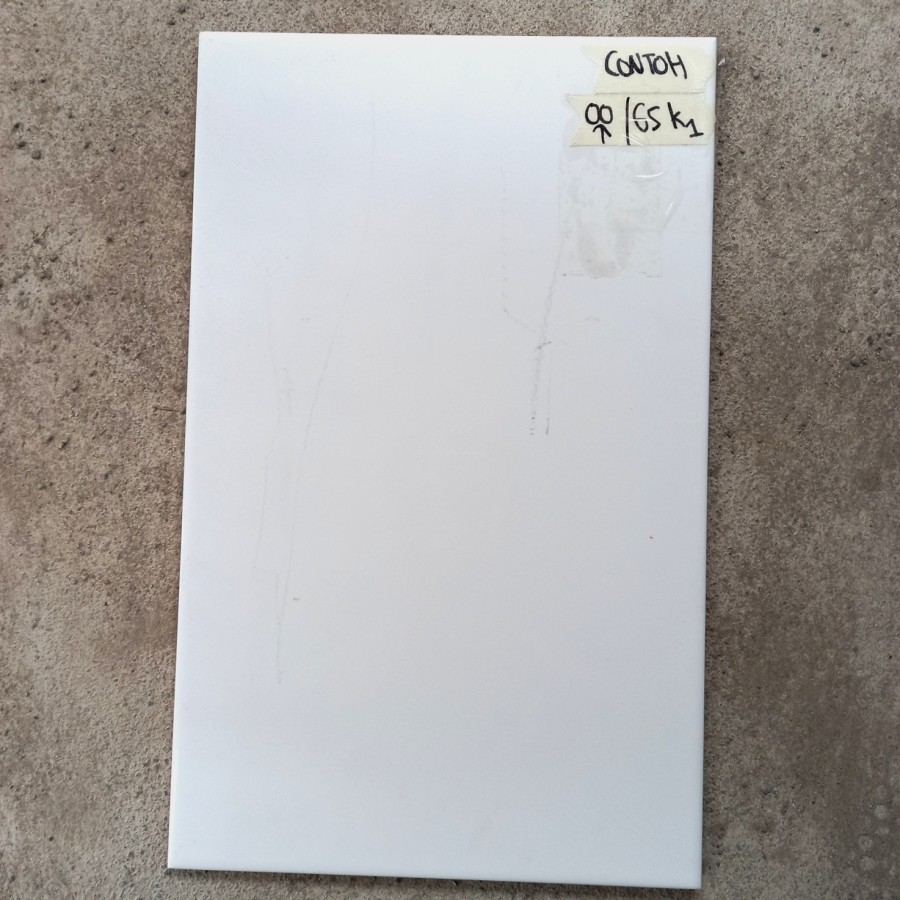 KERAMIK DINDING 25X40 PUTIH GLOSSY IKAD KW 1-KERAMIK LANTAI 25X40