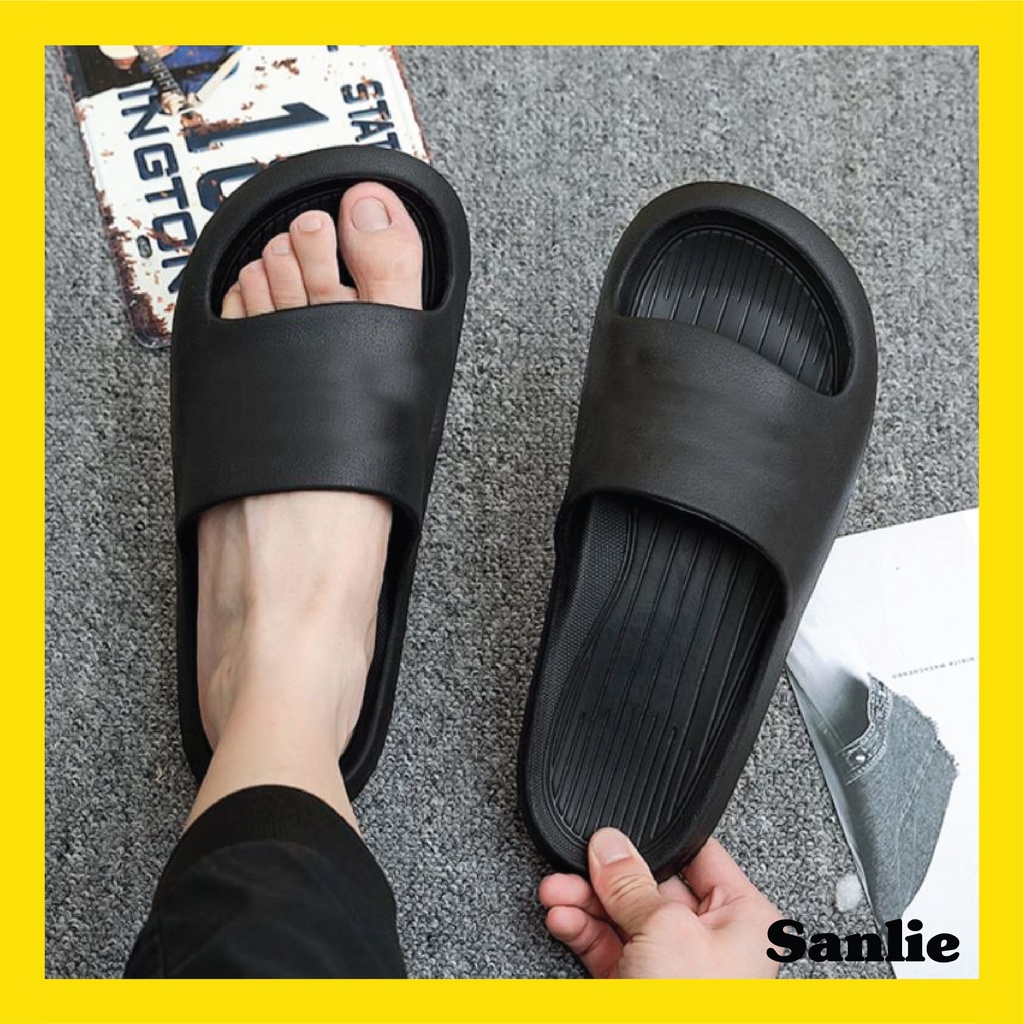 Sandal Slide Pria Import Korea Simple Sandal EVA Slip On Polos Nyaman Ringan Empuk Awet 535