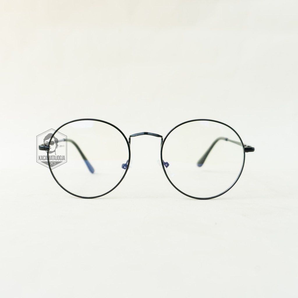 Kacamata Bulat Frame Besi Ringan - SADHANA 05