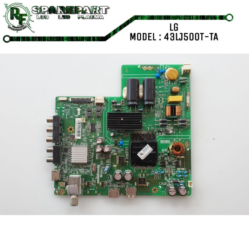 MB MOBO MAINBOARD MOTHERBOARD MESIN TV LED LG 43LJ500T-TA 43LJ500T TA 43LJ500 T