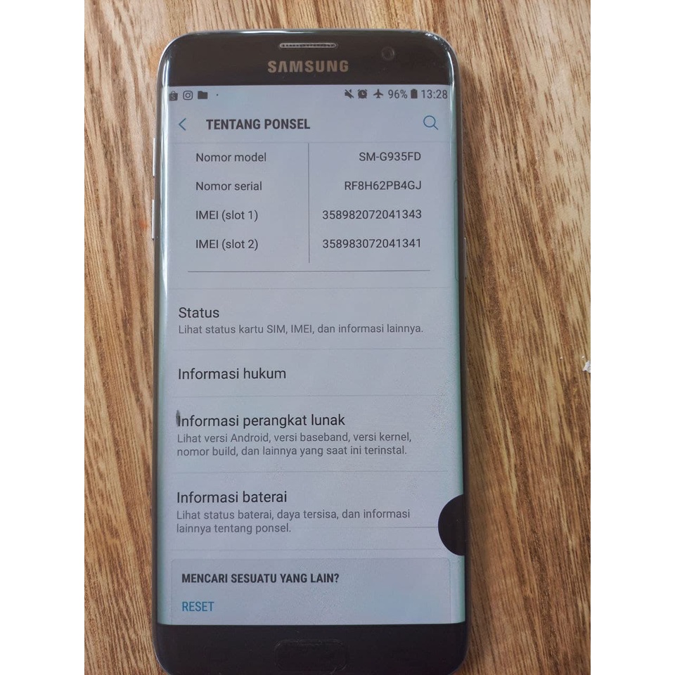 Smartphone HP Murah HP Samsung Bebas Nawar - Samsung S7 EDGE 4/32GB Layar 5,5 Inch Amoled Mulus Kame