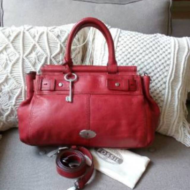 Fossil Maddox Bar Red