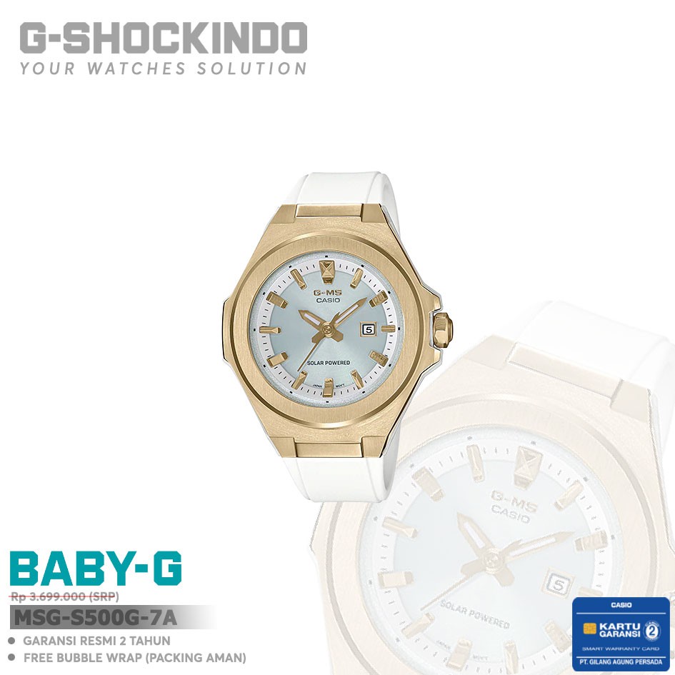 Casio Baby-G MSG-S500G-7A / MSG-S500G-7ADR Original