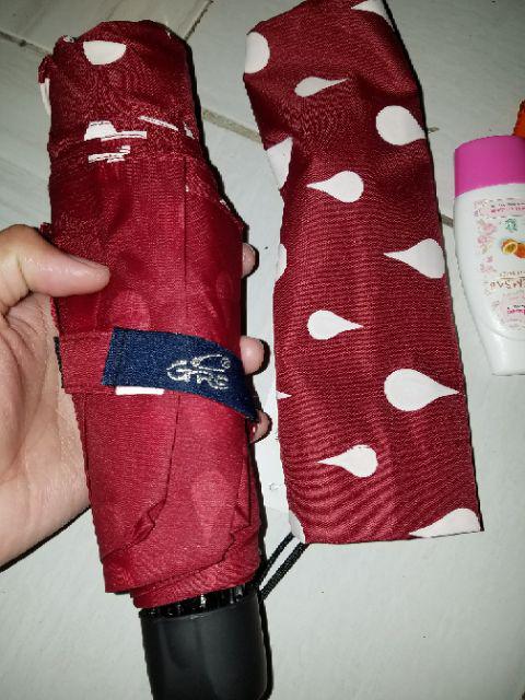 Jktumbrella / Payung Lipat 3 Dimensi Rintik Hujan / Grc - 3706