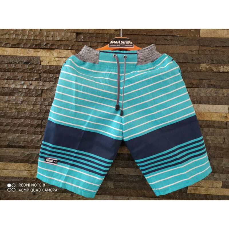 Celana Pendek Pria Distro Motif Surfing Pantai Santai / Celana Pria Murah