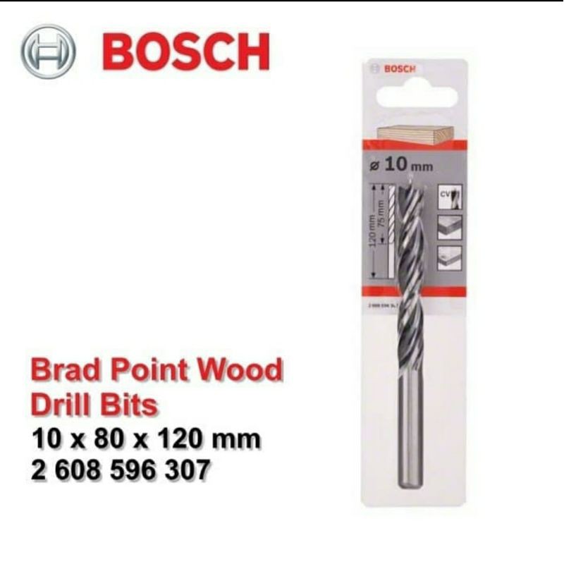 Mata Bor Kayu - Brad Point Wood Drill Bosch 10 mm