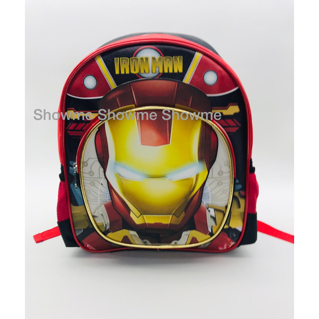 Tas Ransel Anak Sekolah TK 3D IRON MAN SUPER HERO