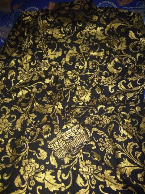 Kemeja Batik Pria Lengan Panjang Bakung