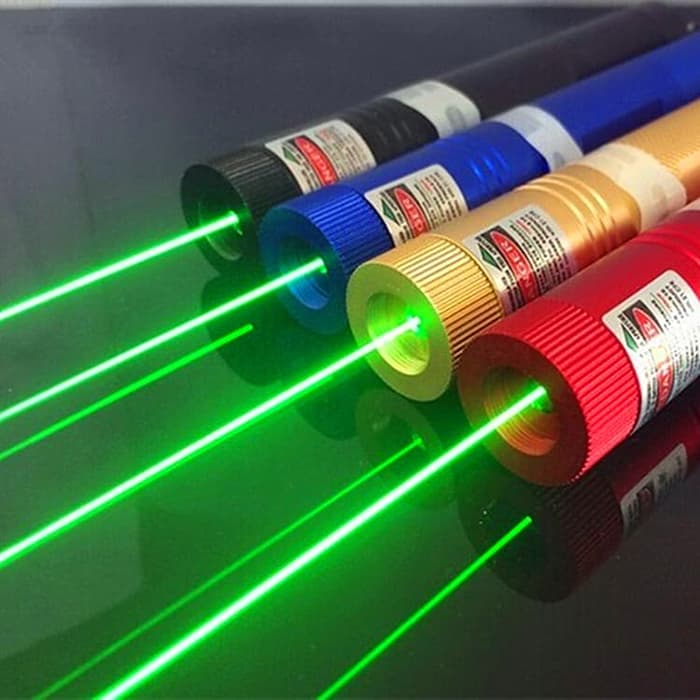 GREEN LASER LAMPU LED / GREEN LASER POINTER 303 - MERAH