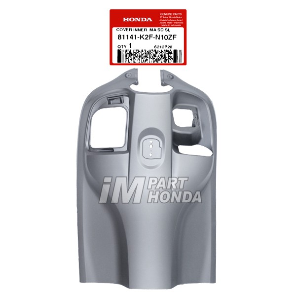 81141-K2F-N10ZF Cover Inner Kontak Dashboard Scoopy eSP K2F Silver Dof Tua