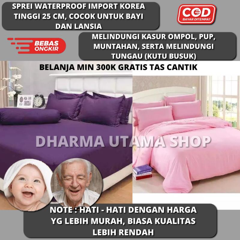 Sprei anti ompol,sprei waterproof, sprei waterproof murah, sprei anti air, sprei, sprei waterproof