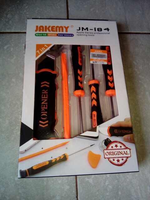 Jakemy Obeng Set Repair Toolkit Mobile Apple Phone Diy Screwdriver Set Jm-i84