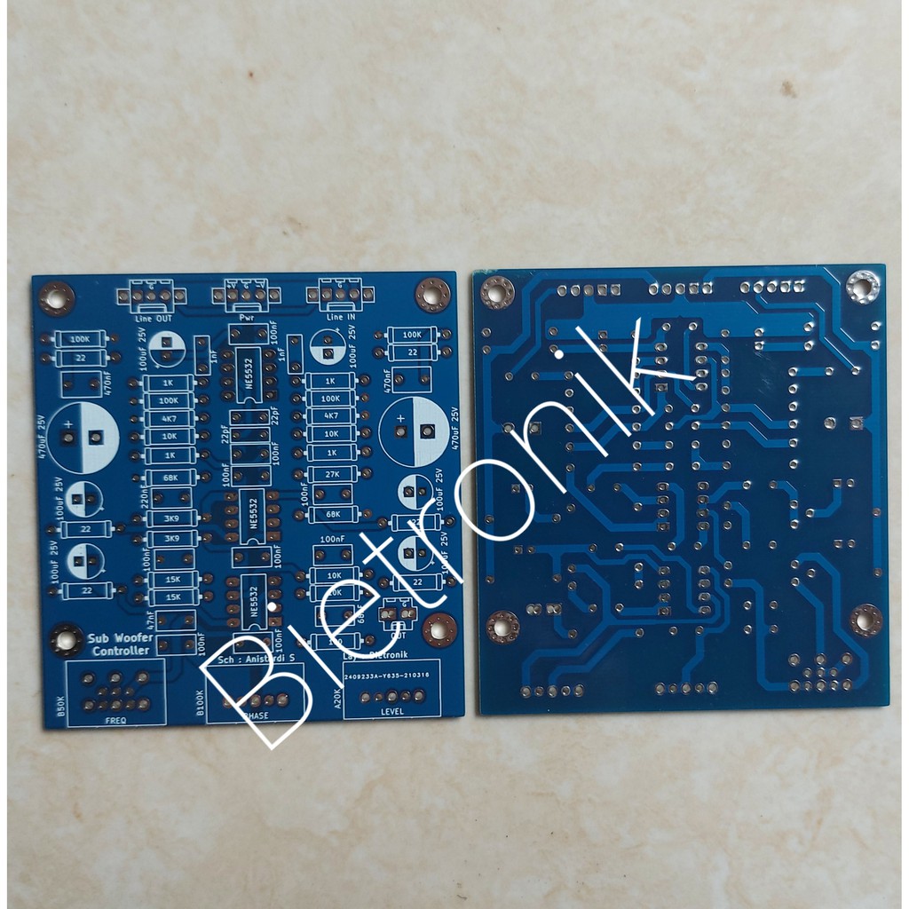 PCB SubWoofer Controller Dauble Layer