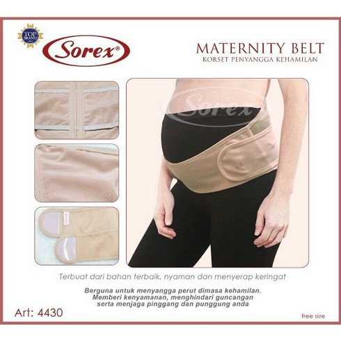 KORSET HAMIL ORI SOREX 4427, 4430 &amp; TALLY 589, 398 Maternity Support Belt REALPIC penyangga perut