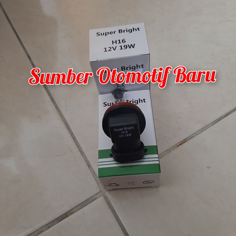 Bohlam H16 H 16 Fog Lamp Lampu Kabut Bumper Avanza Xenia Agya Ayla Rush Terios