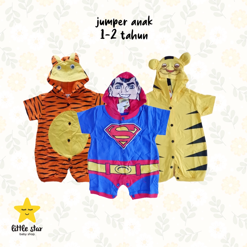 Setelan Jumper Jumpsuit Anak Bayi Cewek Cowok