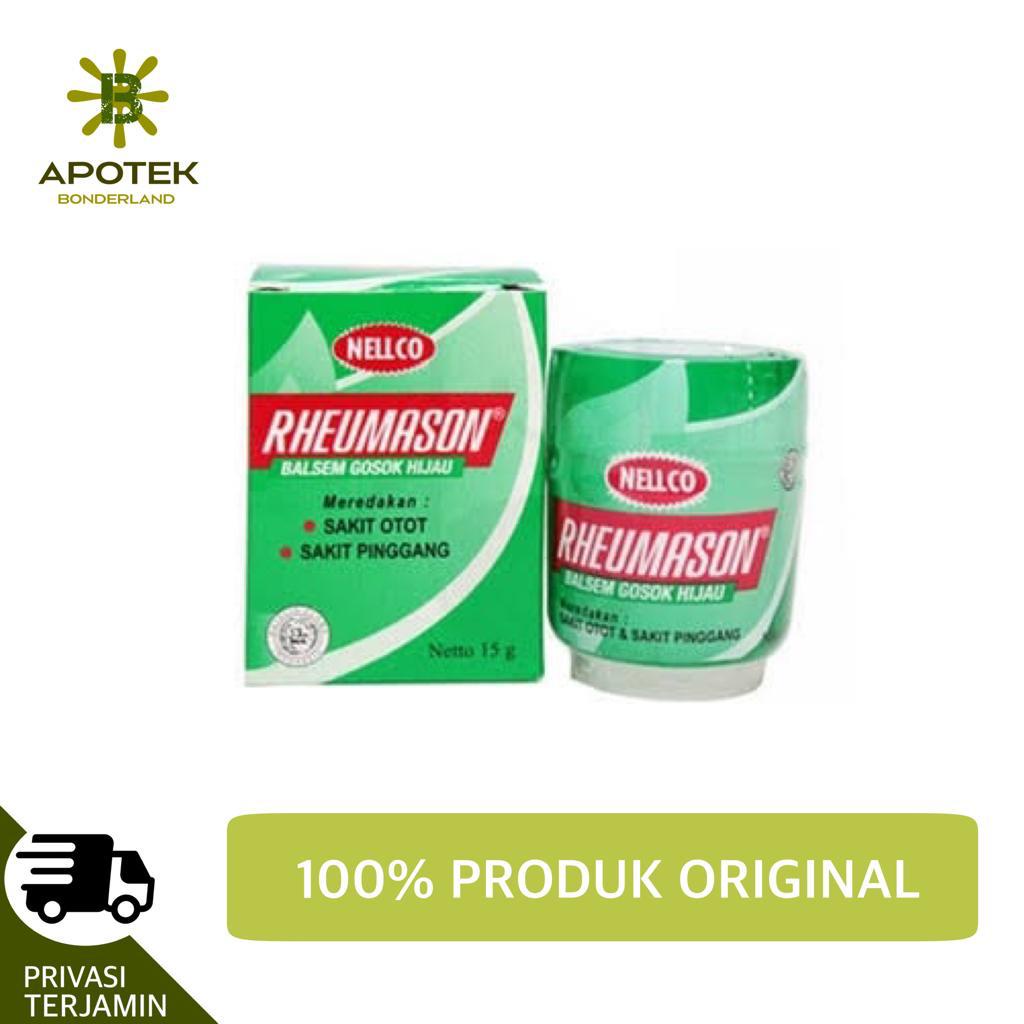 NELLCO RHEUMASON BALSEM GOSOK HIJAU / RHEUMASON WHITE CREAM / CLASSIC CREAM