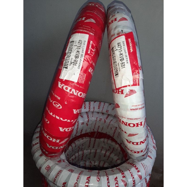 Ban belakang luar standart biasa non tubeless tubetype kvb ring 14 motor matic Kode 42711KVB31 90/90