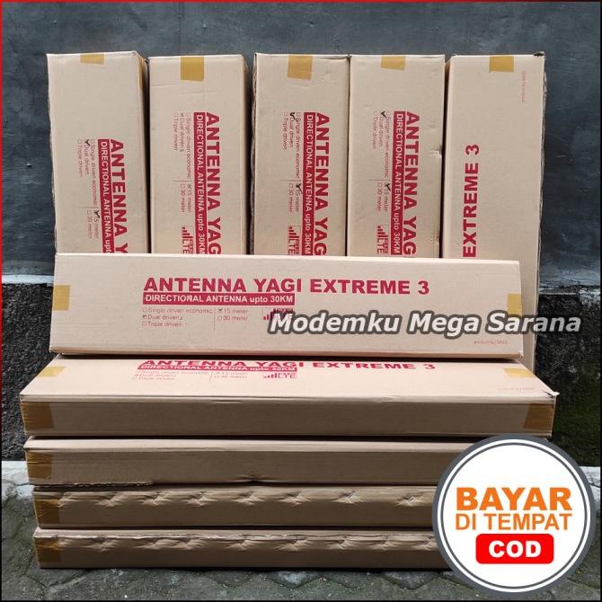 ] Paket Reseller - Antena Yagi Extreme 3 Antena Penguat Sinyal Modem