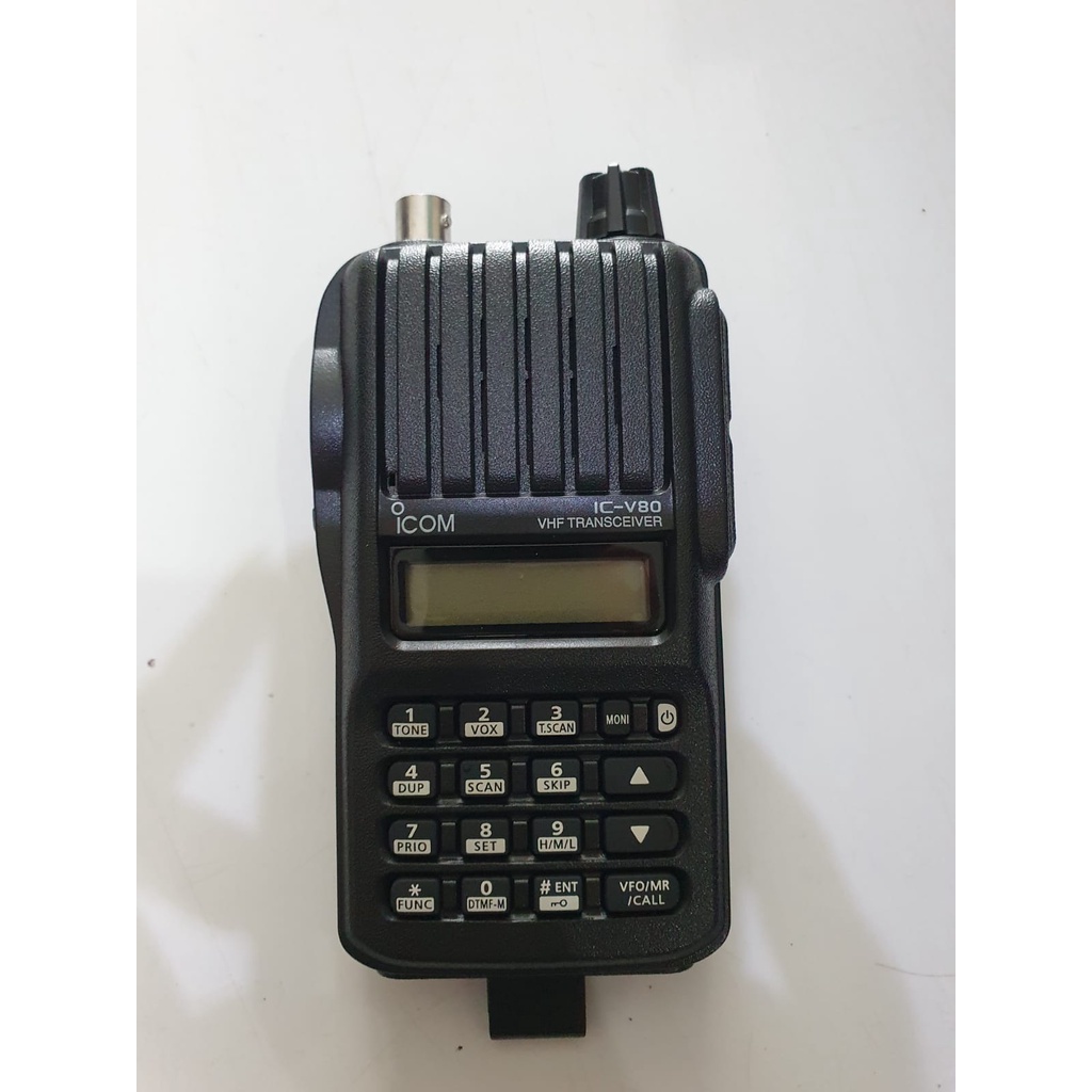 HT Icom v80 SAJA V 80 ICV80 IC-V80 Lithium VHF handy talky V80E READY STOCK ICOM ORIGINAL