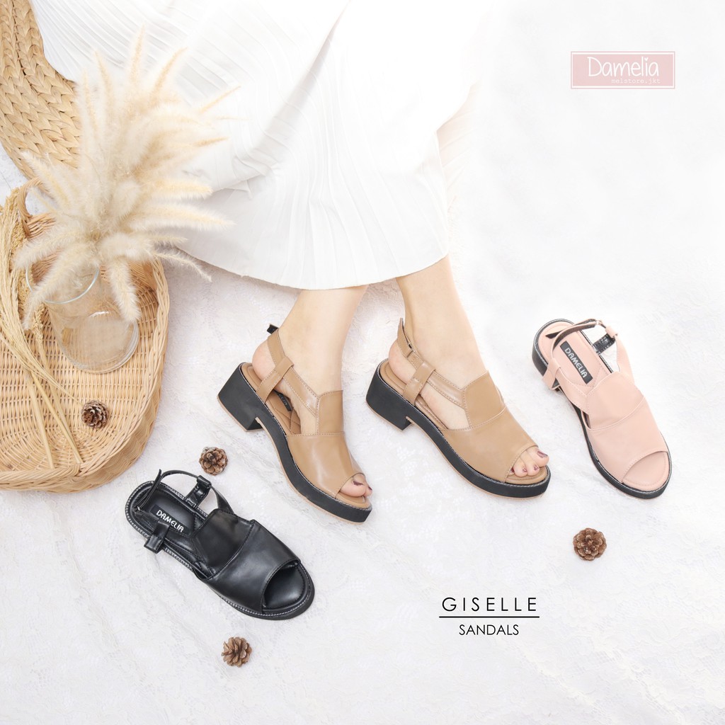  DAMELIA  GISELLE SANDAL  WANITA Shopee Indonesia