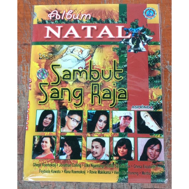 Kaset Vcd Original lagu Album Natal( Sambut sang raja)