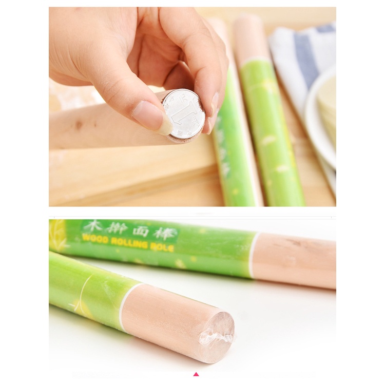 Rolling Pin Kayu High Quality / Penggiling adonan dengan bahan Kayu / Penggilas Adonan Kayu