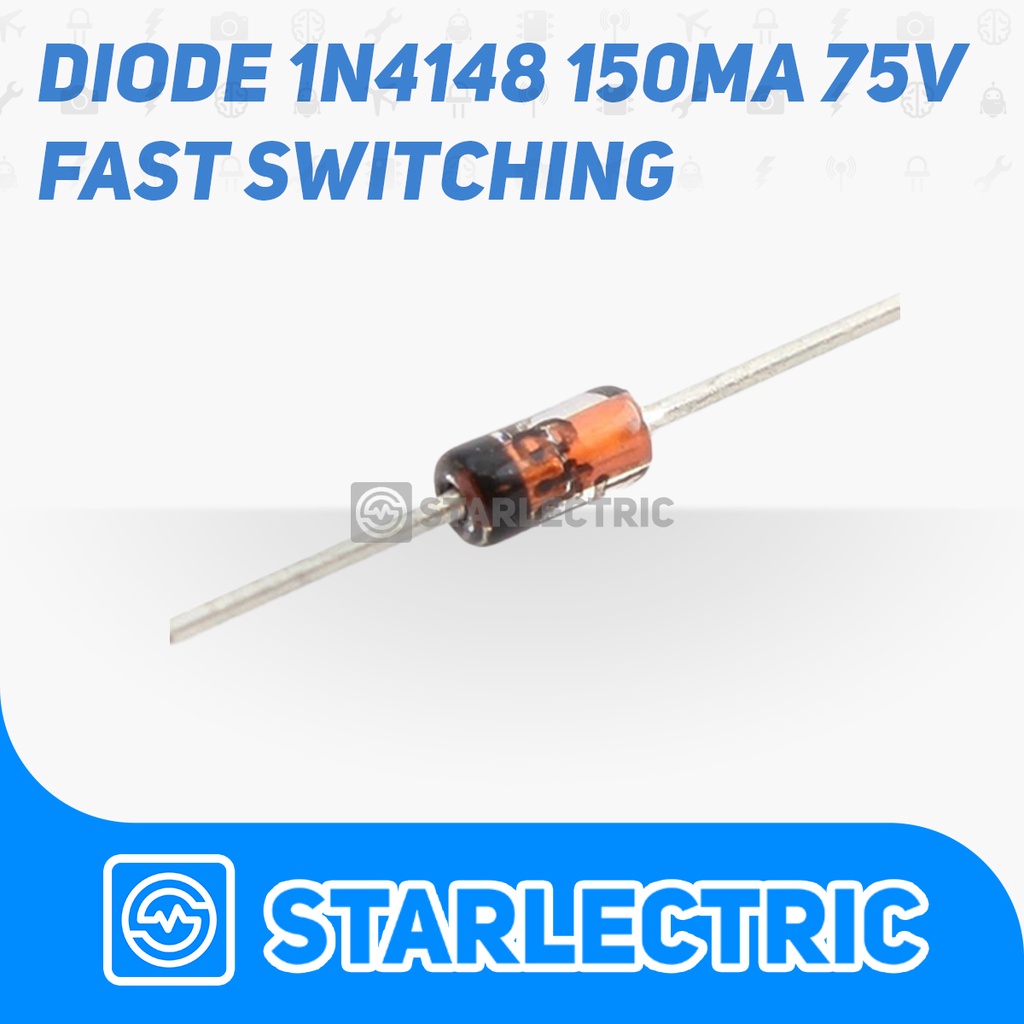 Dioda 1N4148 1N 4148 150mA 75V Diode