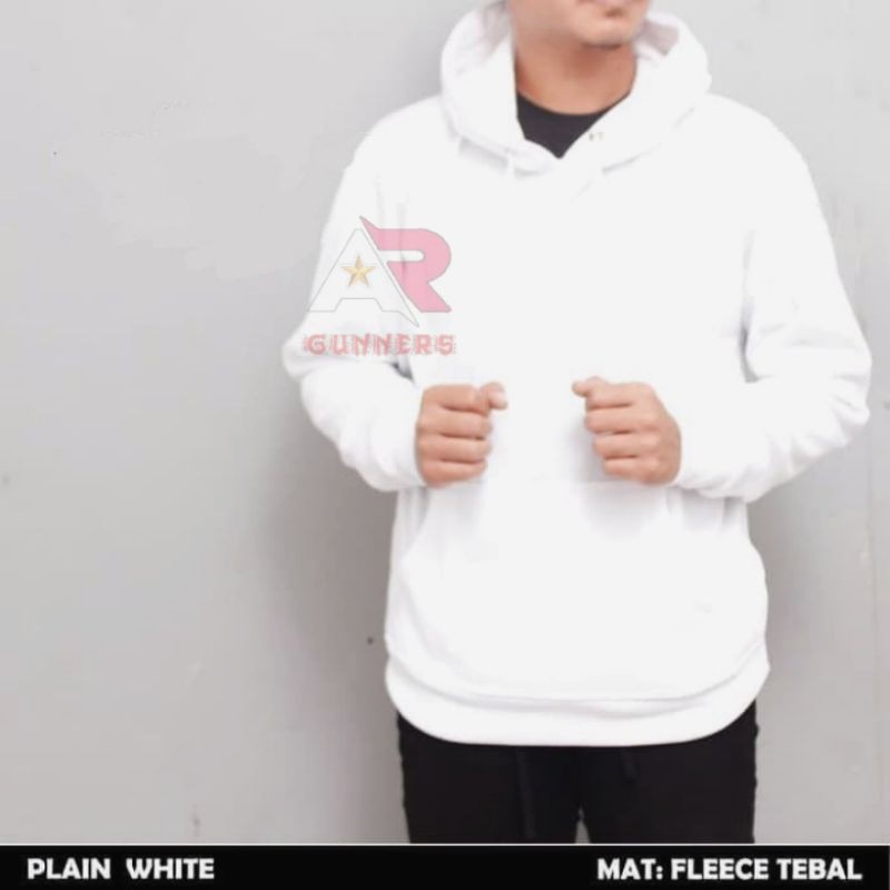 HOODIE PUTIH POLOSAN HOODIE POLOS TERBARU