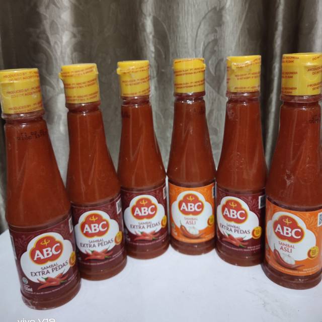 

ABC sambal asli & Extra pedas botol 135 ml