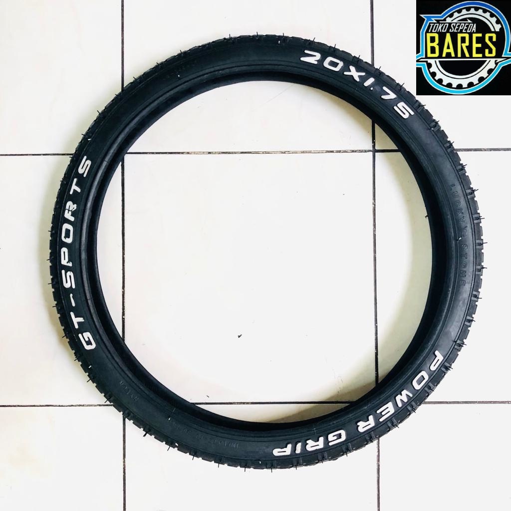 Ban Luar Sepeda MTB / Lipat / BMX / Mini CTB Anak Lucky Stone 20 x 1.75 GT-Sports