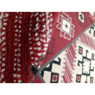 MIRZAE Karpet Lantai 160x210 MZ02 Maroon-1