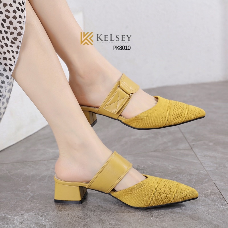 (GRATIS ALAS KAKI) NICOLE SANDAL WANITA HAK TAHU 4CM  KELSEY PK8010