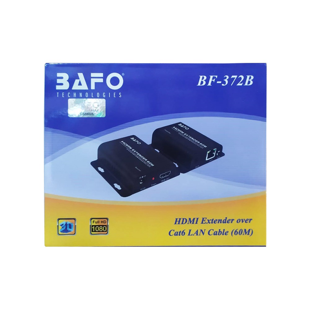 BAFO HDMI Extender Via UTP 60 Meter BF-372B ORIGINAL