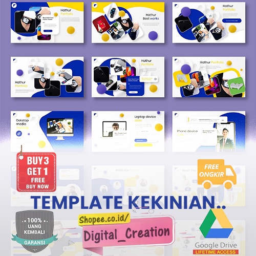 75 Lebih Template Powerpoint Premium Terbaru Desain Minimalist Siap Pakai