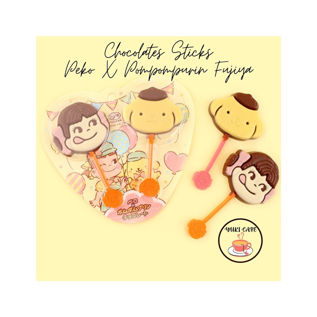 

COKELAT - CHOCOLATES STICKS PEKO X POMPOMPURIN FUJIYA