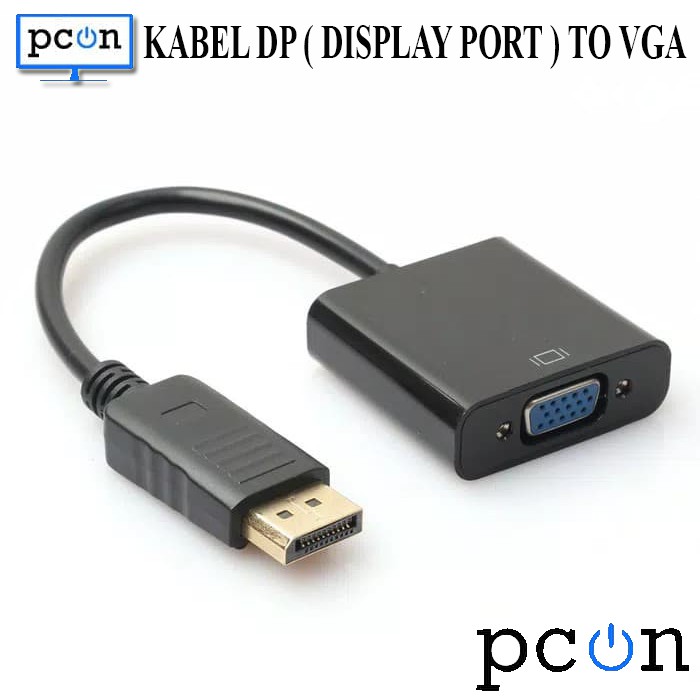 Kabel DP To VGA Display Port To VGA Converter Adapter