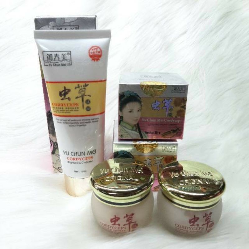 Cream Yu Chun Mei Import Original Box Pink