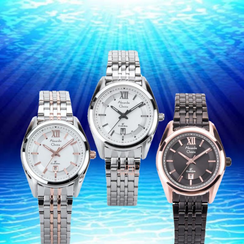 AC8501 Jam Tangan Wanita Alexandre Christie AC 8501 Original