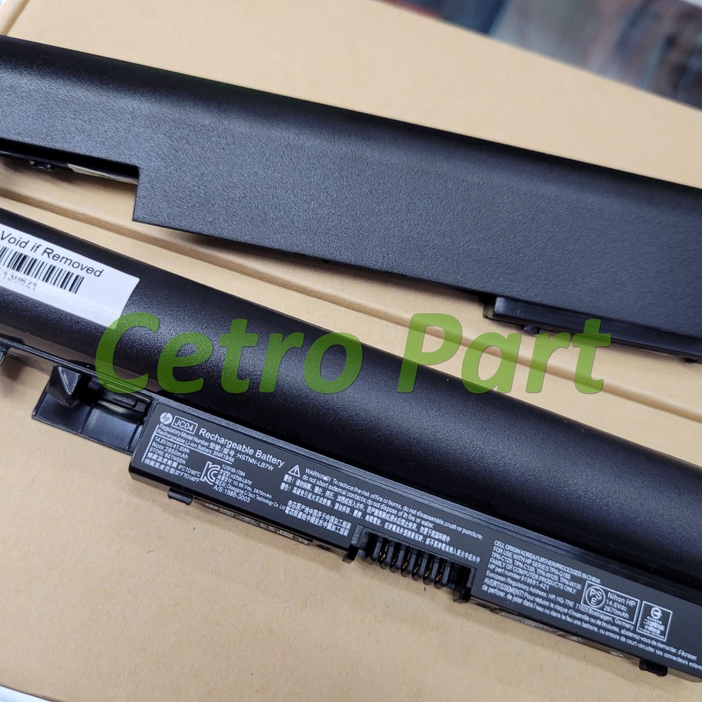 Batre Baterai Laptop HP 240 245 250 255 G6 JC04 JC03 HSTNN-LB7W BERGARANSI