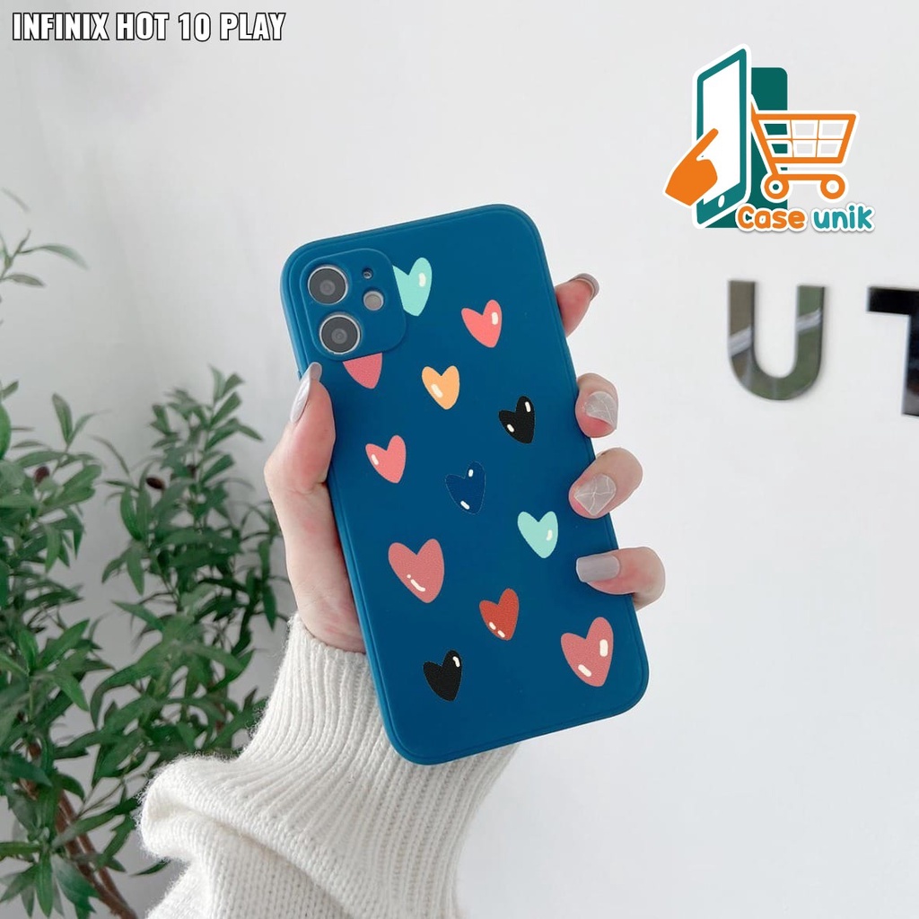 SS079 SOFTCASE FLOWER INFINIX SMART 4 5 HOT 9 PLAY HOT 10 PLAY CS3384