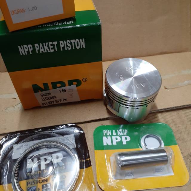 Piston kit pegenda oversize 100 npp