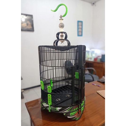 sangkar Anis pvc decal Ebod nanjung diameter 38cm