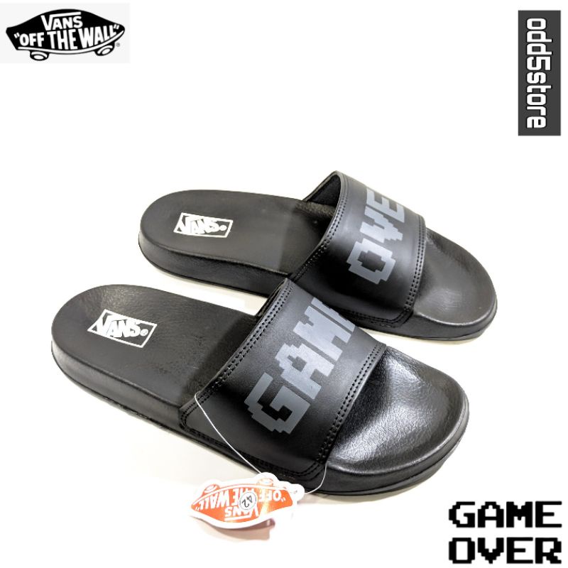 vans game over flip flops