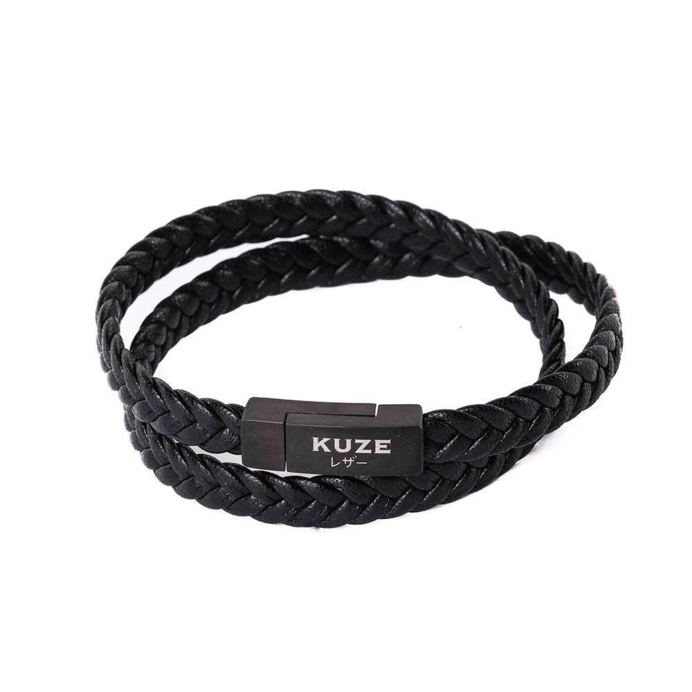 Gelang Kulit Oxford Twist by Kuze Original terakhir